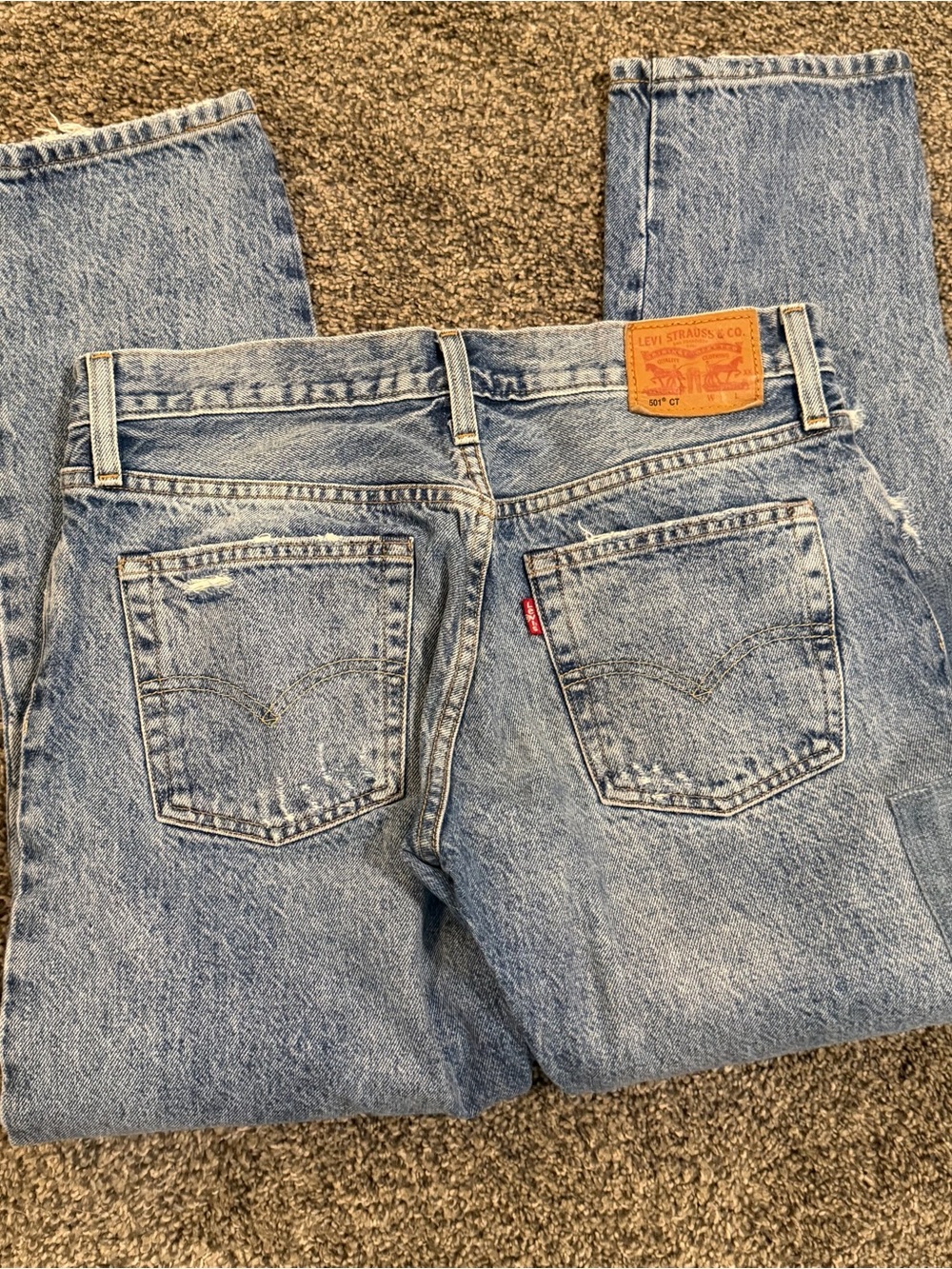 LEVI'S 501 Patchwork jeans - Picture 3 of 3